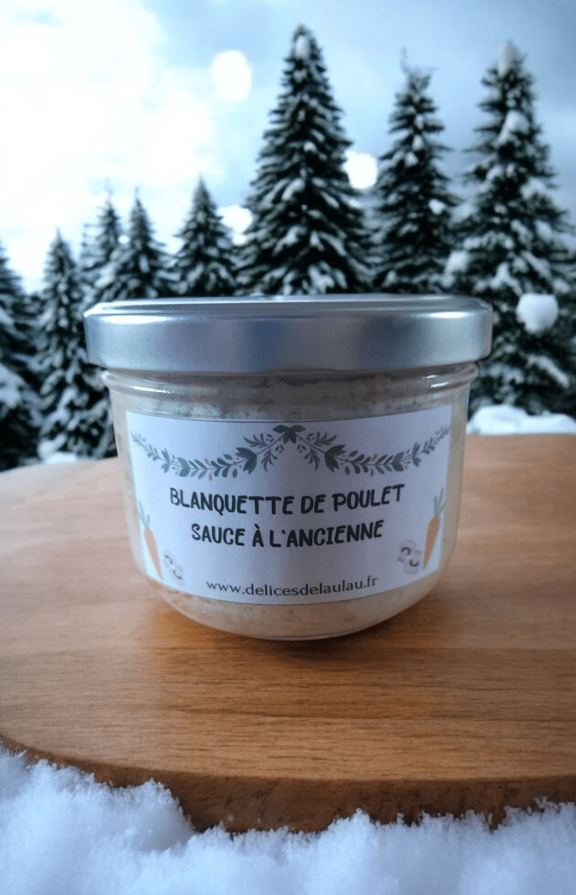 Blanquette de poulet sauce à l'ancienne Blanquette de poulet sauce à l'ancienne